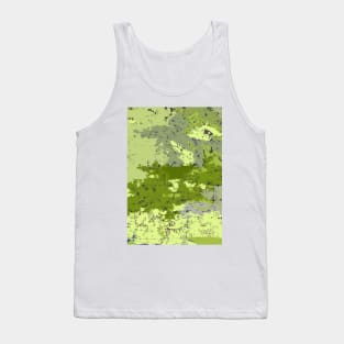 Almost Camouflage, Almost Military Map Tank Top